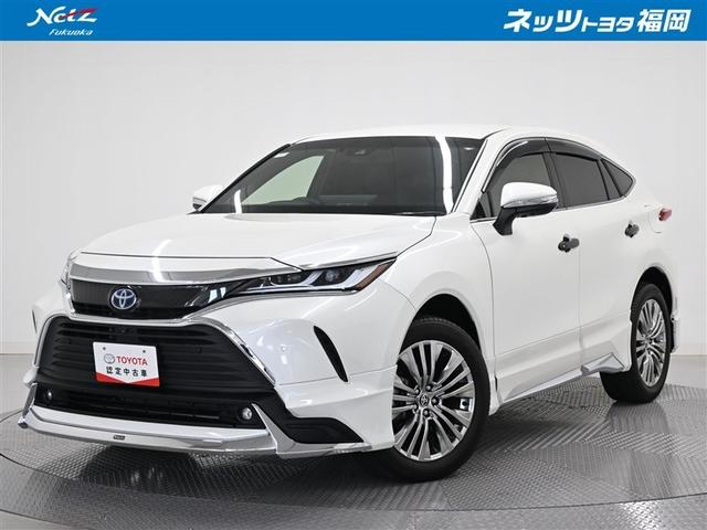 ハリアーハイブリッド(トヨタ) Z レザーパッケージ エアロ LEDライト 本革 エアコン 横滑り防止 クルーズコントロール Pシート TV キーレスエントリー フルセグテレビ アルミ 4WD ETC ABS エアバッグ イモビライザー サポカーS 中古車画像