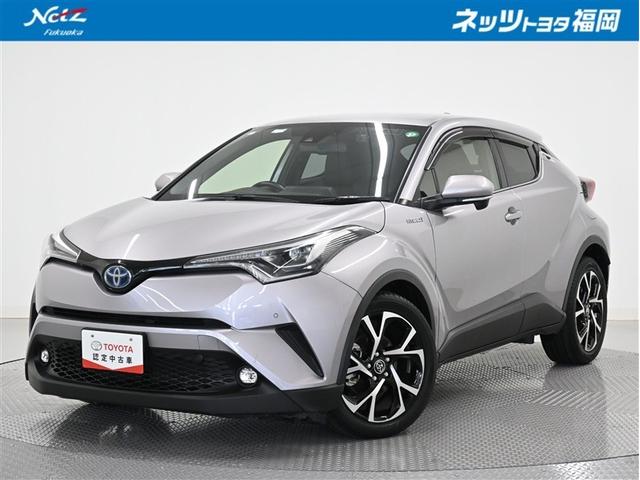 Ｃ−ＨＲ(トヨタ) Ｇ　ハーフ革　ＴＳＳ　ＤＶＤ再生可　ＬＥＤヘッド　バックモニタ　イモビライザー　ナビ＆ＴＶ　ＥＴＣ付　キーフリーシステム　スマキー　横滑り防止機能　クルーズＣ　ドライブレコ−ダ−　エアバッグ　アルミ 中古車画像