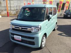 スペーシア ハイブリッドX 4WD 衝突被害軽減システム 両側電動スライド スマートキー オートクルーズコントロール 盗難防止装置 キーレス 横滑り防止機能 ベンチシート ハイブリッド 中古車画像