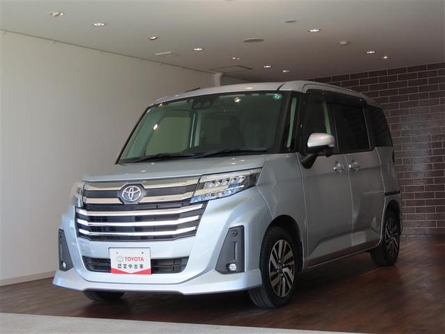 ルーミー(トヨタ) カスタムG 4WD 衝突被害軽減システム フルセグ メモリーナビ DVD再生 バックカメラ ETC 両側電動スライド LEDヘッドランプ スマートキー オートクルーズコントロール 中古車画像