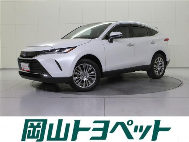 ハリアーハイブリッド(トヨタ) Z サンルーフ フルセグ メモリーナビ ミュージックプレイヤー接続可 バックカメラ 衝突被害軽減システム ETC ドラレコ LEDヘッドランプ ワンオーナー 記録簿 アイドリングストップ 中古車画像
