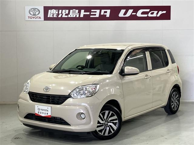 パッソ(トヨタ) Ｘ　Ｇパッケージ　地デジ　Ａストップ　ＤＶＤ　Ｂカメラ　衝突軽減ブレーキ　ＥＳＣ　イモビライザー　ＥＴＣ　スマートキー　ＬＥＤヘッドライト　メモリーナビ　ＡＢＳ　記録簿　ドラレコ　デュアルエアバッグ　ナビ＆ＴＶ 中古車画像