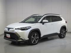 カローラクロス ハイブリッド Z フルセグ メモリーナビ DVD再生 ミュージックプレイヤー接続可 バックカメラ 衝突被害軽減システム ETC ドラレコ LEDヘッドランプ ワンオーナー 中古車画像