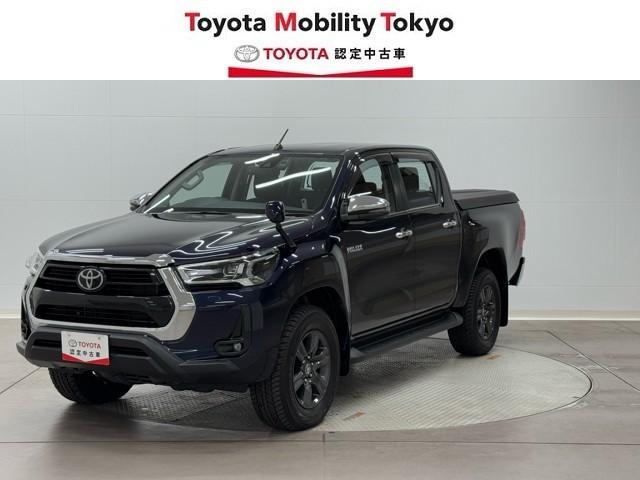 ハイラックス(トヨタ) Z アイドリングSTOP プリクラッシュS キーフリーシステム フルセグ地デジ 運転席助手席エアバック バックモニタ パワーウインドウ ETC搭載 定期点検記録簿 ナビ&TV メモリーナビゲーション 中古車画像