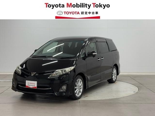 エスティマ(トヨタ) 2.4アエラス Gエディション 両側パワースライドD スマートキ バックモニタ− 1オナ フルセグ地デジ フルフラットシート AW パワーウィンドウ パワステ AUX接続 セキュリティ エアバック キーレスエントリー ダブルエアコン 中古車画像