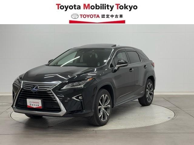 RX(レクサス) RX450h バージョンL プリクラッシュセーフティー リアカメラ ナビTV 地デジ 本革 メモリナビ 横滑り防止装置 盗難防止装置 記録簿 エアバッグ DVD再生機能 100V 大型サンルーフ ABS LEDライト ETC 中古車画像