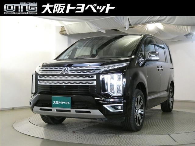 デリカD:5(三菱) P Bモニター ミュージックプレイヤー接続可 地デジ カーテンエアバック LEDヘッドランプ デュアルエアコン DVD再生 ナビTV ETC 4WD 電動シ−ト メモリナビ ABS 3列 オートエアコン 中古車画像