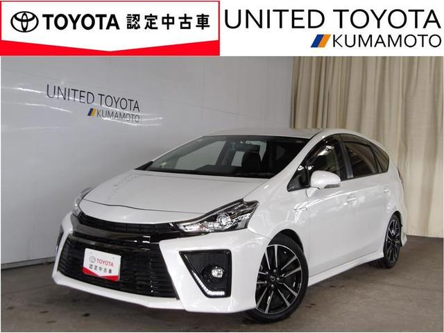 プリウスα(トヨタ) Sツーリングセレクション・G’s 盗難防止装置 スマートキ− 横滑防止装置 DVD再生機能 メモリーナビ カーテンエアバック デュアルエアバッグ 地デジTV 3列シート エアバッグ Bカメラ LEDヘッドランプ ナビTV ローダウン 中古車画像