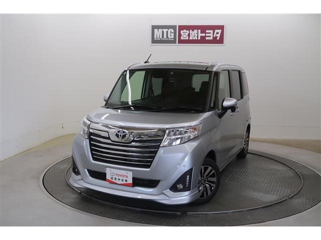 ルーミー(トヨタ) カスタムG 4WD ワンセグ メモリーナビ ミュージックプレイヤー接続可 バックカメラ 衝突被害軽減システム ETC ドラレコ 両側電動スライド LEDヘッドランプ ウオークスルー ワンオーナー 記録簿 中古車画像