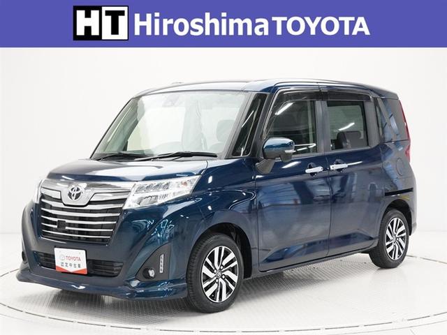 ルーミー(トヨタ) カスタムG S 衝突軽減ブレーキシステム 地デジTV スマートキ− 両側電動D イモビライザー LEDライト Bモニター パワステ VSC クルコン DVD視聴 ETC オートエアコン ナビTV アルミホイール 中古車画像