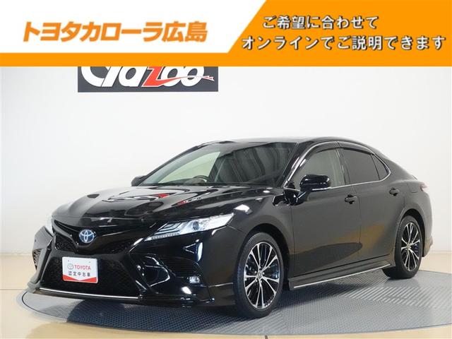 カムリ(トヨタ) WSレザーパッケージ 革シート サンルーフ フルセグ メモリーナビ ミュージックプレイヤー接続可 バックカメラ 衝突被害軽減システム ETC ドラレコ LEDヘッドランプ ワンオーナー フルエアロ 記録簿 中古車画像