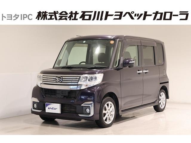 タント(ダイハツ) カスタムX 4WD フルセグ メモリーナビ DVD再生 ミュージックプレイヤー接続可 両側電動スライド LEDヘッドランプ ワンオーナー フルエアロ アイドリングストップ 中古車画像