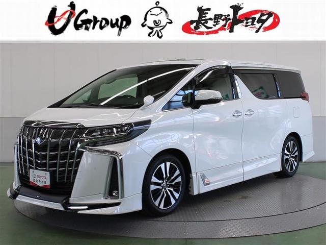 アルファード(トヨタ) 2.5S Cパッケージ サンルーフ ミュージックプレイヤー接続可 バックカメラ 衝突被害軽減システム ETC 両側電動スライド LEDヘッドランプ 乗車定員7人 フルエアロ 記録簿 中古車画像