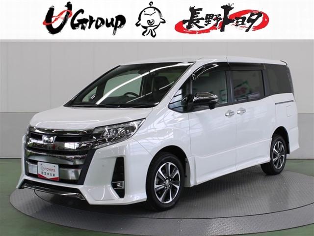 ノア(トヨタ) Si ダブルバイビーIII 4WD フルセグ メモリーナビ DVD再生 ミュージックプレイヤー接続可 バックカメラ 衝突被害軽減システム ETC 両側電動スライド LEDヘッドランプ ウオークスルー 乗車定員7人 3列シート 中古車画像