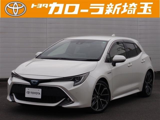 カローラスポーツ(トヨタ) ハイブリッドG Z サイドエアバック 前後誤発進抑制 盗難防止 スマートキーシステム Bモニ オートクルーズ LEDライト エアバック オートエアコン 地デジ ナビTV AW デュアルエアバッグ 整備記録簿 キーレス 中古車画像