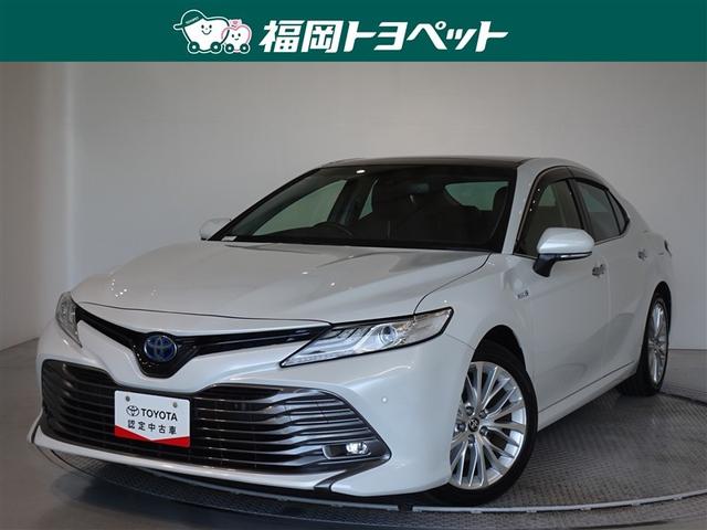 カムリ(トヨタ) Gレザーパッケージ 衝突被害軽減システム メモリーナビ フルセグ バックカメラ ETC サンルーフ LEDヘッドランプ スマートキー 中古車画像