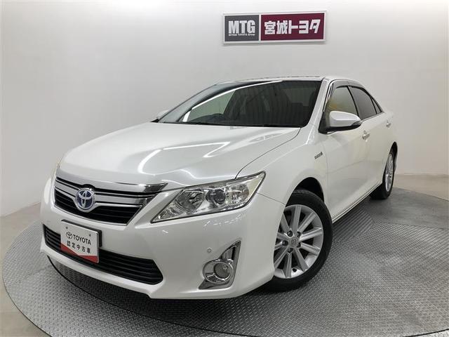 カムリ(トヨタ) ハイブリッド Gパッケージ ナビ&TV ETC アルミホイール ハイブリッド ワンオーナー 中古車画像