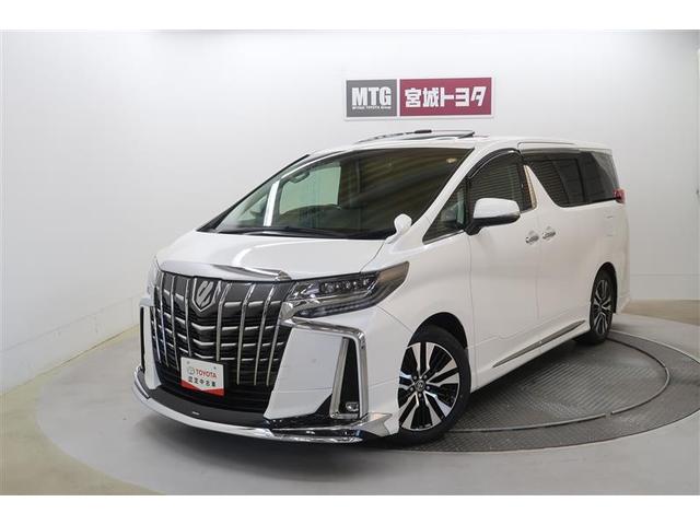 アルファード(トヨタ) 2.5S Cパッケージ サンルーフ フルセグ メモリーナビ DVD再生 ミュージックプレイヤー接続可 後席モニター バックカメラ 衝突被害軽減システム ETC ドラレコ 両側電動スライド LEDヘッドランプ 乗車定員7人 中古車画像