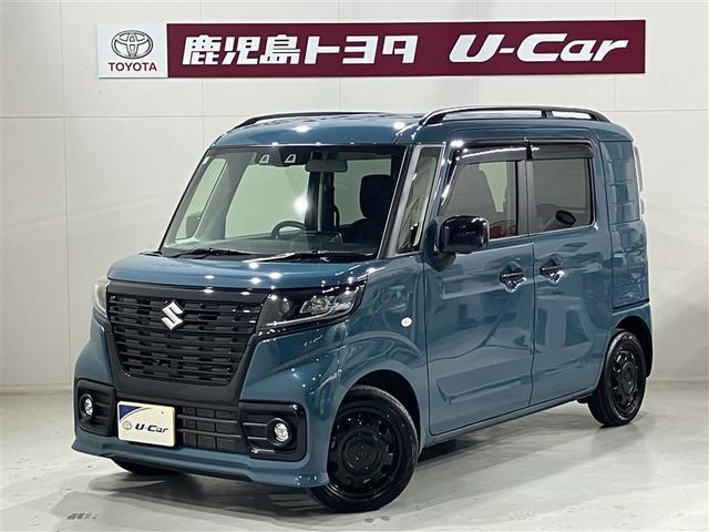 スペーシアベース(スズキ) ＸＦ　衝突被害軽減　パワーウィンドー　地デジＴＶ　ナビＴＶ　左側電動スライドドア　Ｂカメラ　盗難警報装置　Ａストップ　ＤＶＤ　フルオートエアコン　クルコン　ＬＥＤヘッドライト　キーフリー　横滑り防止　ＡＢＳ 中古車画像