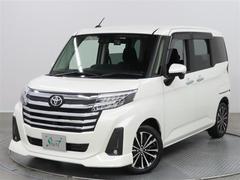 ルーミー カスタムG-T 1年保証 ワンオーナ フルセグ メモリーナビ DVD再生 ミュージックプレイヤー接続可 シートヒータ 全周囲カメラ バックカメラ 衝突被害軽減システム ETC ドラレコ 両側電動スライド LEDランプ 中古車画像