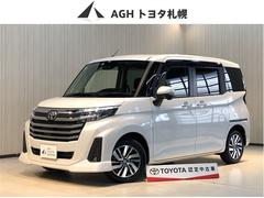 ルーミー カスタムG Bモニター LEDランプ フルセグテレビ TV ミュージックプレイヤー接続可 4WD アイドリングストップ ウォークスルー ESC スマートキー 寒冷地 アルミ エアバッグ ABS オートエアコン 中古車画像