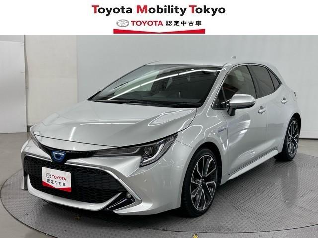 カローラスポーツ(トヨタ) ハイブリッドＧ　Ｚ　サイドエアバック　前後誤発進抑制　盗難防止　スマートキーシステム　Ｂモニ　オートクルーズ　ＬＥＤライト　エアバック　オートエアコン　地デジ　ナビＴＶ　ＡＷ　デュアルエアバッグ　整備記録簿　キーレス 中古車画像