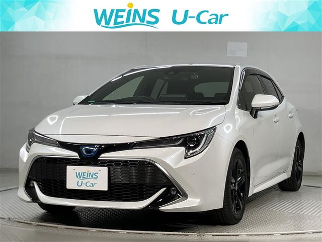 カローラスポーツ(トヨタ) ハイブリッドＧ　スタイルパッケージ　衝突軽減ブレーキ　ＬＥＤライト　エアコン　スマキー　横滑り防止装置　エアバッグ　盗難防止システム　アルミホイール　ワンオーナー　ナビ　バックカメラ　ドラレコ　ＥＴＣ　パワステ　キーレス　記録簿　ＡＢＳ 中古車画像