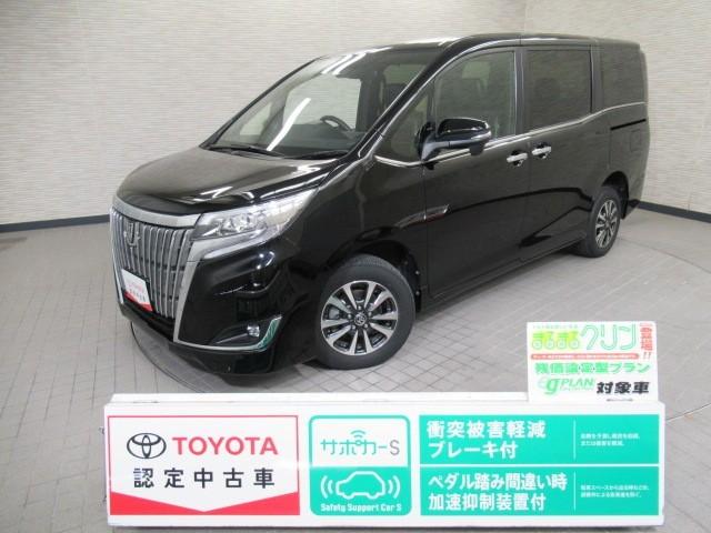 エスクァイア(トヨタ) Ｇｉ　ＬＥＤヘッドライト　アルミ　両側パワースライドドア　リアオートエアコン　寒冷地仕様　クルコン　ＤＶＤ　ＥＴＣ車載器　横滑防止装置　エアバッグ　助手席エアバッグ　４ＷＤ　１オーナー　ＡＢＳ　キーフリー 中古車画像