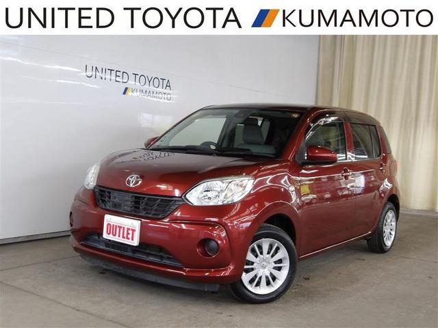 パッソ(トヨタ) Ｘ　ＬパッケージＳ　衝突回避支援ブレーキ機能　横滑り防止機能　Ｉストップ　盗難防止システム　スマトキー　リアカメラ　Ｗエアバック　ワンセグＴＶ　オートエアコン　ナビＴＶ　１オーナー　エアバッグ　キーフリー　メモリーナビ 中古車画像