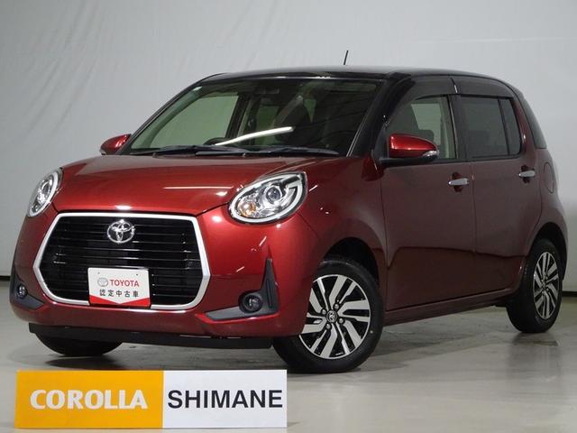 パッソ(トヨタ) モーダ　Ｇパッケージ　ワンセグ　メモリーナビ　ミュージックプレイヤー接続可　バックカメラ　衝突被害軽減システム　ＥＴＣ　ＬＥＤヘッドランプ　記録簿　アイドリングストップ 中古車画像