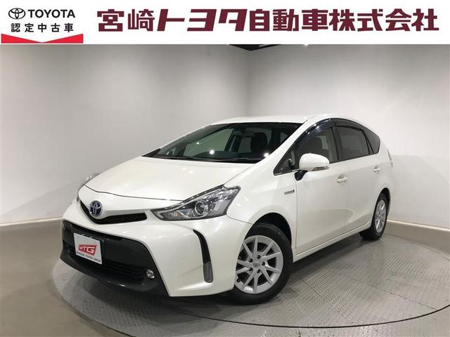 プリウスα(トヨタ) Ｓ　スマキー　ＬＥＤヘッド　盗難防止システム　地デジＴＶ　整備記録簿　パワーウィンドウ　ＥＳＣ　運転席エアバッグ　サイドカーテンエアバック　デュアルエアバック　ＥＴＣ車載器　キーレスエントリー　アルミ 中古車画像