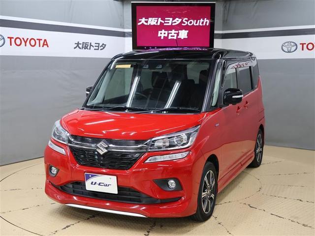 ソリオバンディット(スズキ) ハイブリッドＭＶ　フルセグ　メモリーナビ　ＤＶＤ再生　バックカメラ　衝突被害軽減システム　ＥＴＣ　ＬＥＤヘッドランプ　ウオークスルー　ワンオーナー　アイドリングストップ 中古車画像