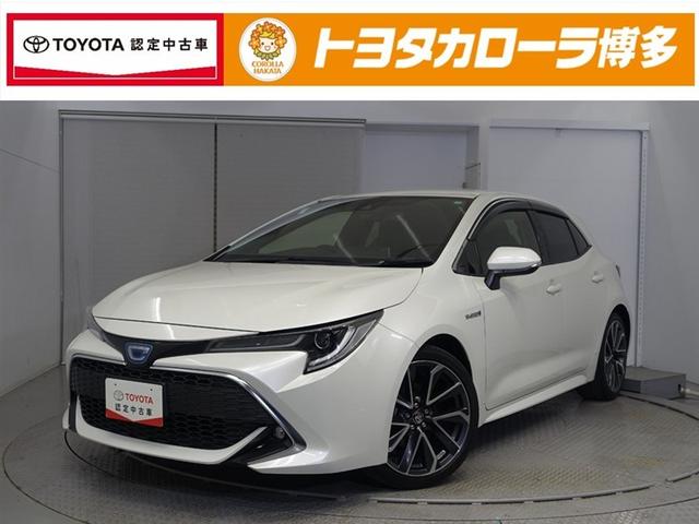 カローラスポーツ(トヨタ) ハイブリッドＧ　Ｚ　サイドエアバック　前後誤発進抑制　盗難防止　スマートキーシステム　オートクルーズ　ＬＥＤライト　１オーナー車　エアバック　オートエアコン　地デジ　ナビＴＶ　ＡＷ　デュアルエアバッグ　整備記録簿　ＡＢＳ 中古車画像