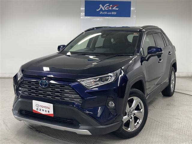RAV4 ハイブリッドG 4WD フルセグ メモリーナビ DVD再生 バックカメラ 衝突被害軽減システム LEDヘッドランプ ハイブリッド オートクルーズコントロール スマートキー 横滑り防止(1枚目)