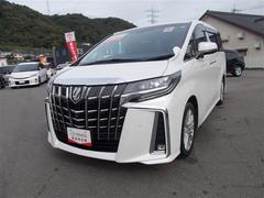 アルファード 2.5S フルセグ メモリーナビ DVD再生 ミュージックプレイヤー接続可 後席モニター バックカメラ 衝突被害軽減システム ETC 両側電動スライド LEDヘッドランプ 乗車定員7人 3列シート ワンオーナー 中古車画像