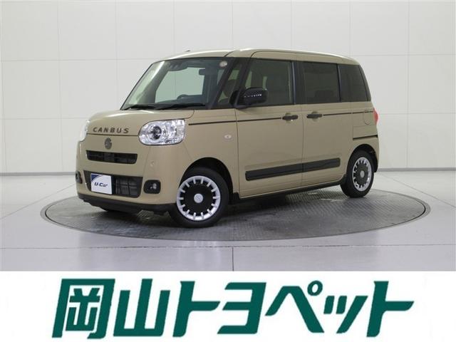 ムーヴキャンバス(ダイハツ) セオリーＧ　フルセグ　ミュージックプレイヤー接続可　バックカメラ　衝突被害軽減システム　両側電動スライド　ＬＥＤヘッドランプ　ワンオーナー　記録簿　アイドリングストップ 中古車画像