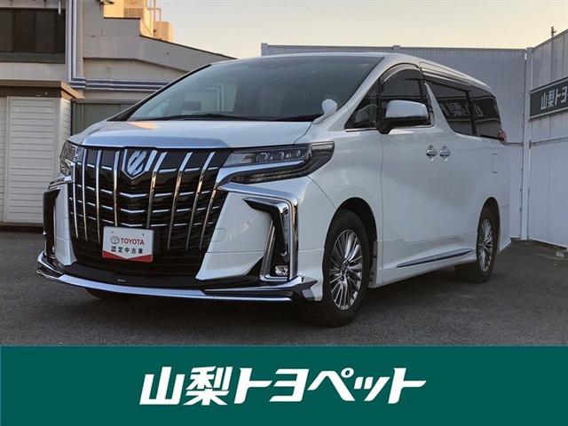 アルファードハイブリッド(トヨタ) ＳＲ　Ｃパッケージ　点検記録簿　サンル−フ　ワンオナ　エアロ　バックモニター　オートエアコン　ＬＥＤ　横滑り防止機能　ＡＢＳ　イモビ　ＡＣ１００Ｖ電源　アルミ　ドライブレコーダー　ナビ＆ＴＶ　４ＷＤ　３列シート　Ｐシート 中古車画像