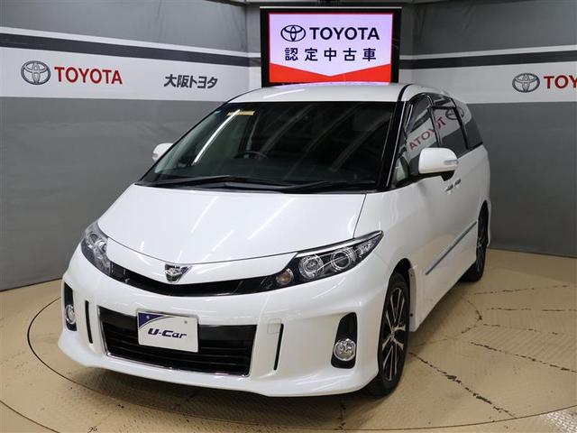 エスティマ(トヨタ) アエラス　プレミアムエディション　フルセグ　メモリーナビ　ＤＶＤ再生　バックカメラ　ＥＴＣ　両側電動スライド　ＨＩＤヘッドライト　乗車定員７人　３列シート　ワンオーナ　オートクルーズ 中古車画像