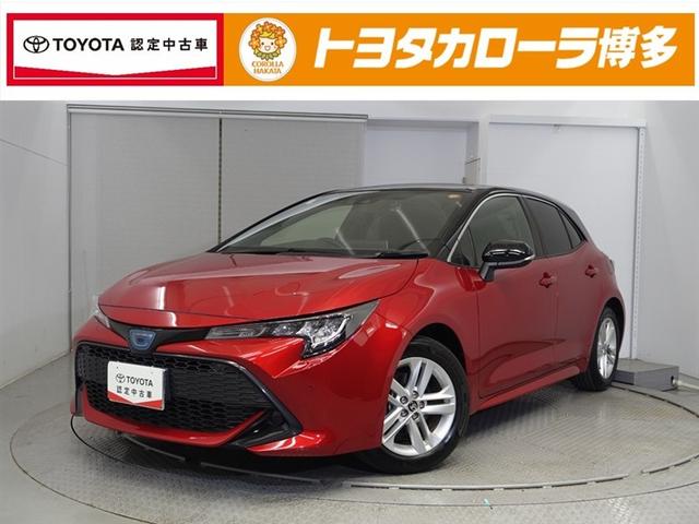 カローラスポーツ(トヨタ) ハイブリッドＧ　衝突被害軽減ブレーキ　Ｂカメラ　ＬＥＤヘッドライト　メモリーナビ　ドラレコ　ＤＶＤ再生　ＥＴＣ　オートエアコン　ミュージックプレイヤー接続可　スマートキー　キーレス　盗難防止装置　ＡＢＳ 中古車画像
