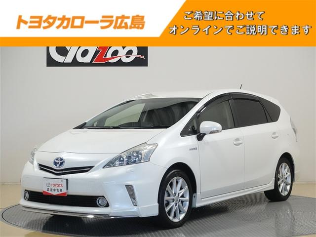 プリウスα(トヨタ) Ｓツーリングセレクション　フルセグ　メモリーナビ　ＤＶＤ再生　ミュージックプレイヤー接続可　ＥＴＣ　ＬＥＤヘッドランプ　記録簿 中古車画像