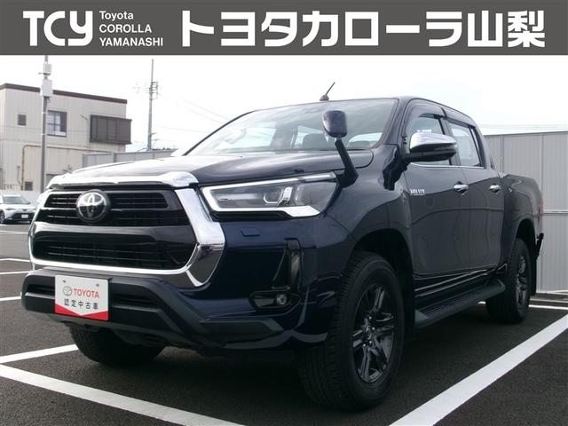 ハイラックス(トヨタ) Ｚ　４ＷＤ　衝突被害軽減システム　フルセグ　メモリーナビ　ドラレコ　バックカメラ　ＥＴＣ　ＬＥＤヘッドランプ　スマートキー　記録簿　アイドリングストップ　ディーゼル　オートクルーズコントロール 中古車画像