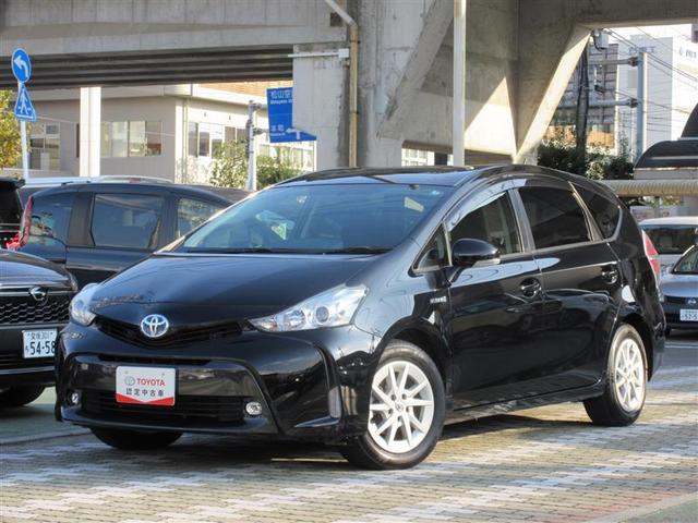 プリウスα(トヨタ) Ｓ　フルセグ　メモリーナビ　ＤＶＤ再生　ミュージックプレイヤー接続可　バックカメラ　ＥＴＣ 中古車画像