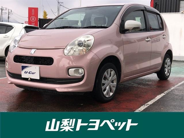 パッソ(トヨタ) プラスハナ　Ｃパッケージ　Ｉストップ　イモビライザー　キーフリー　Ｂカメ　ＥＴＣ装備　ナビＴＶ　地デジ　スマートキー　横滑り防止装置　ＤＶＤ再生　パワーウィンドゥ　メモリナビ　運転席エアバック　オートエアコン　助手席エアバック 中古車画像