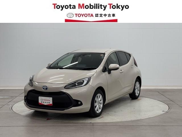 アクア X 踏み間違い防止 100V イモビ ナビ&TV ドライブレコーダー フルセグ 点検記録簿 LEDヘッドライト スマートキー 横滑り防止機能 キーレスエントリー アルミホイール オートクルーズ ETC(1枚目)