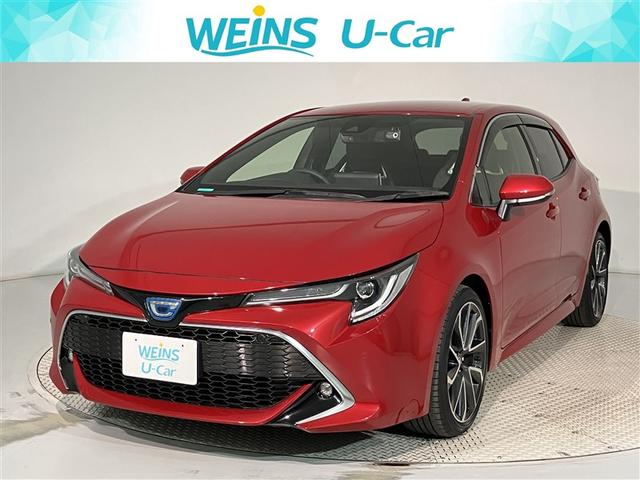 カローラスポーツ(トヨタ) ハイブリッドＧ　Ｚ　衝突被害軽減Ｓ　Ｂモニ　盗難防止装置　ＬＥＤライト　オートクルーズコントロール　半革シート　メモリ−ナビ　ドライブレコーダー　１オーナー　アルミホイール　スマートキ−　ＡＢＳ　パワーウィンドウ　ナビ 中古車画像