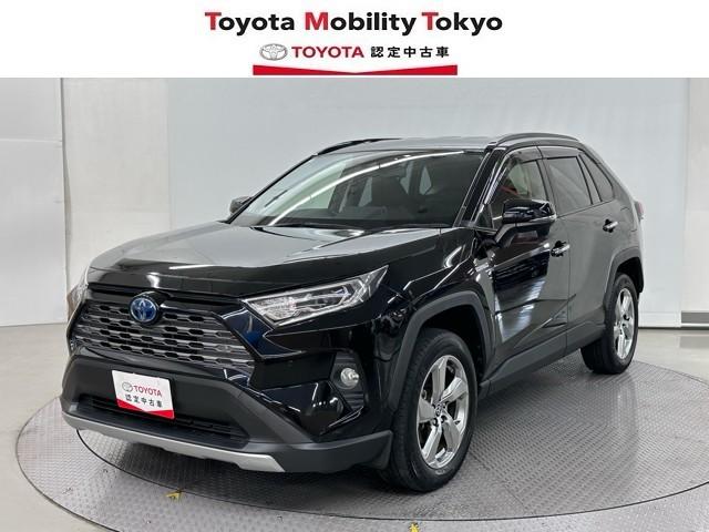 RAV4 ハイブリッドG 衝突被害軽減装置 ワンオーナ- バックモニター 整備記録簿 地デジTV LEDヘッドライト スマキー 電動シ-ト AWD TVナビ パワステ 横滑り防止装置 クルコン AAC カーテンエアバック AW(1枚目)