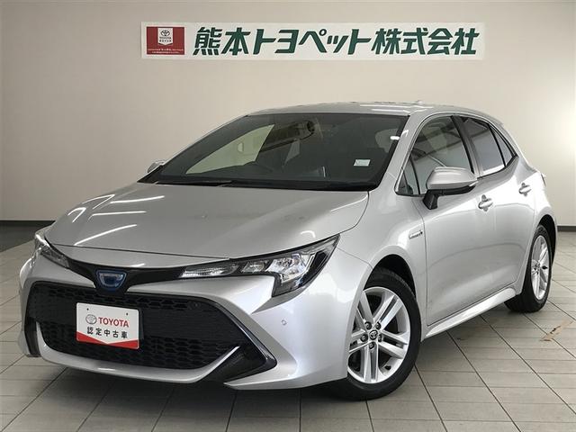 カローラスポーツ(トヨタ) ハイブリッドＧ　衝突軽減　イモビ　アルミ　地デジ　メモリーナビゲーション　サイドエアバッグ　ドラレコ付き　クルコン　ナビＴＶ　ＬＥＤヘッドライト　ＥＳＣ　ＥＴＣ　ミュージックプレイヤー接続可　オートエアコン　パワステ 中古車画像