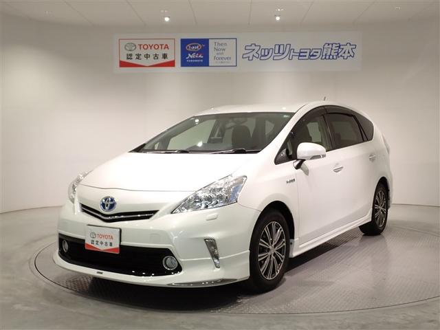 プリウスα(トヨタ) Ｓ　フルセグ　メモリーナビ　ＤＶＤ再生　後席モニター　バックカメラ　ＥＴＣ　ＬＥＤヘッドランプ 中古車画像