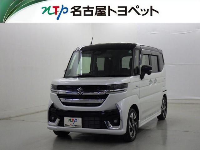 スペーシアカスタム ハイブリッドXSターボ 衝突被害軽減システム メモリーナビ フルセグ バックカメラ ETC ミュージックプレイヤー接続可 オートクルーズコントロール LEDヘッドランプ 両側電動スライド スマートキー キーレス ハイブリッド(1枚目)