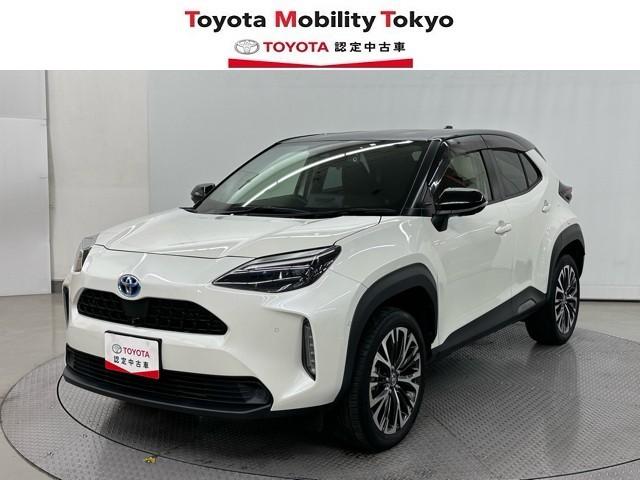 ヤリスクロス ハイブリッドZ ドライブレコーダ インテリジェントキー アルミホイル LEDライト 1オ-ナ- リアカメラ クルーズコントロール 整備記録簿 横滑り防止システム ナビTV メモリーナビゲーション 電動シ-ト パワステ(1枚目)